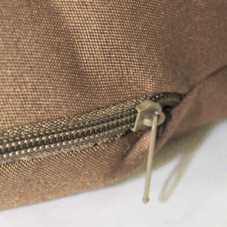 The pillow is round on the water -shaped chair d60 cm, beige color, Greta 20%, polyester 80%-3
