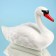 Waterfowl - the decoy figure "Swan" 36x19x27cm