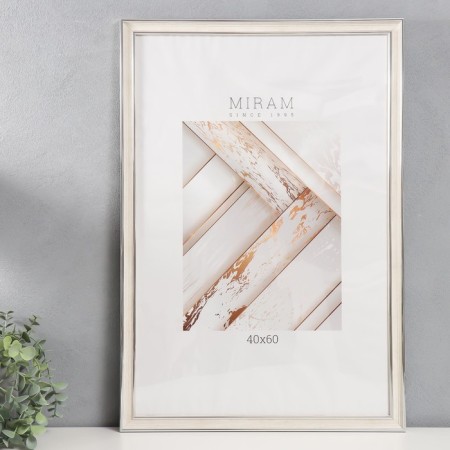 Photo frame Plastic "Mira" 40x60 cm, 642468 beige (plastic screen)