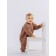 Combine Children's Knitted Rant KnitWear, height 86 cm, brown color