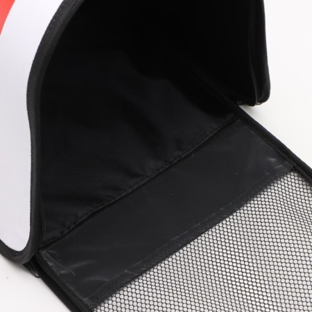 Bag - Frame Animal Carriage, 50 x 25 x 28 cm white with a dog-8