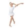 A swimsuit for gymnastics and dancing Grace Dance, p. 34, white color