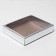 Box the team, cover, with a window, silver, 37 x 32 x 7 cm