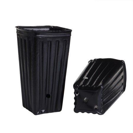 Pot for seedlings, re, 1.5 l, d = 10 x 10 x 20 cm, (packaging 5 pcs.) Greengo-6