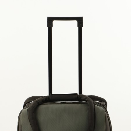 Small 37 L (S) suitcase with Sacvoyage bag, lightning department, extension, Khaki color-4