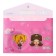 A5 Convert folder, on the button, 240 x 180mm, 180MKM, DEVENTE NICO, foil embossing, mix