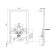 Installation stand for the suspended bidet IDDIS Profix Prob000i32, 135x500x820, universal