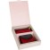 Gift set: wallet/Key, red/black color