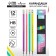 A set of pencils of blackographic 12 pieces, Calligrata Pastel, with an eraser, sharpened, plastic, hexagonal, mix
