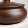 A baking pot with a lid "Poly", smooth, red clay, 1 liter