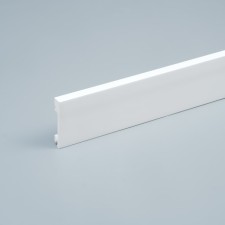 Плинтус напольный под покраску 1 UHD 19/80С 2000х80 мм