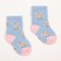 Noski children's terry, blue color, size 9-10