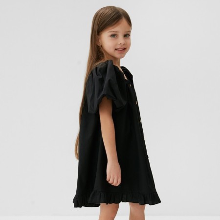 Children's dress KAFTAN "Cute", size 38 (146-152cm), black-2