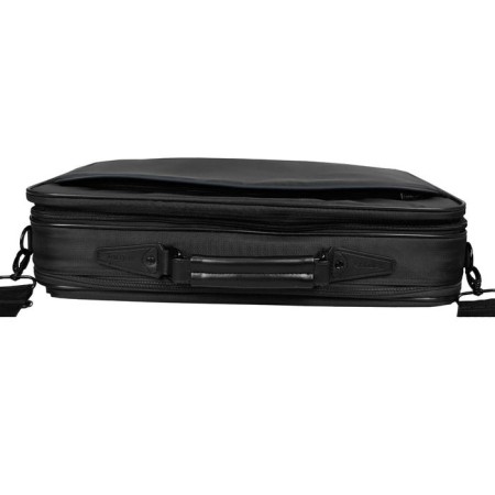 Business bag, lightning department, external pocket, black color-4