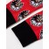 Male cotton socks Diwari Happy "Indians", size 29, red color