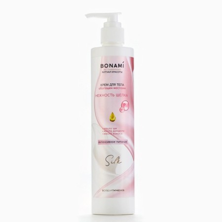 Body cream, intense nutrition, with shi oil, almonds and coconuts, 300 ml, bonami-1