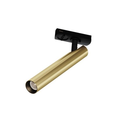 Technical TR141-1-6W3K-M-M-FOCUS T, 81.5x30x235 mm, LED, 6W, 280LM, 3000K, Black and Brass Currer Pinat