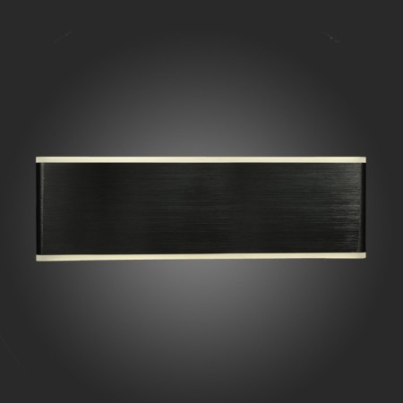 Wall lamp ST LUCE. SL567.401.01. 1x12 W, LED, 4000K, 600 LM, 30x9 cm, black color-2
