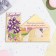 Money envelope "Congratulations" flowers, 16.5 x 8 cm