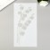 Plastic stencil "Physalis" 23x12 cm