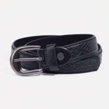 Building belt, width 2.2 cm, screw, buckle metal, black color
