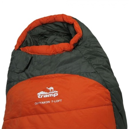 Sleeping bag Tramp oimyakon t -loft, cocoon, 2 layers, right, 80x225 cm, -15 ° C-4