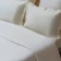 Crystick "Fergi", size 175x215 cm, cream color