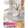 The tablecloth “Fluffy dandelions”, round, oxford, elastic band, size 140x140 cm, diameter 105-120 cm