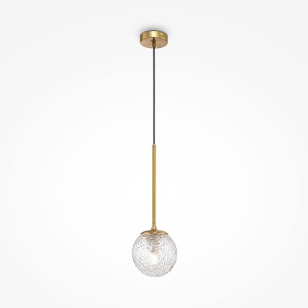 Suspension lamp Maytoni Mod061PL-01BS1, 1HE27, 40W, 15x15x150 cm, brass color