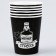 A one -time paper glass “You are the best”, a set of 6 pcs., 250 ml