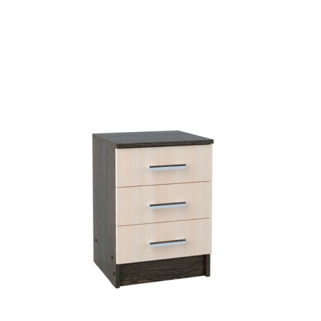 Tumbling bedside TP-1, 400x380x560, wenge/oak milk