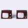 Miniature Puppet "TV", set 2 pcs., Size 1 pc. - 2 × 2 × 2 cm