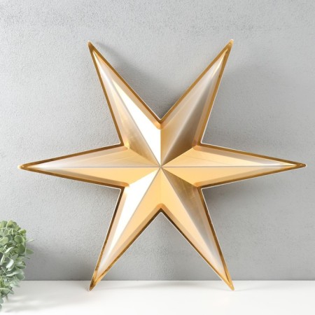 Figure "Star of Pereniamous" large gold, 55.7x64 cm-2