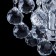 Bra "Pearls" 1x60W E14 chrome 21x22x15cm