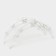 Flowers stand "Arca-3", d = 12 cm, white color