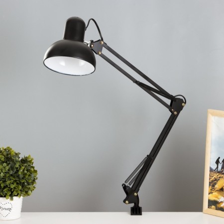 Table lamp on a hinges 800 "Crucian, black" E27 40W Risalux