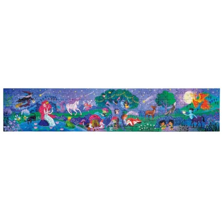 Puzzle for children "Magic Forest", glowing in the dark, 200 elements, 150 cm