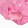 Reusable diaper "our flower", 3-15 kg, pink color, crush me