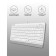 Keyboard A4Tech FSTYLER FK11 White USB Slim
