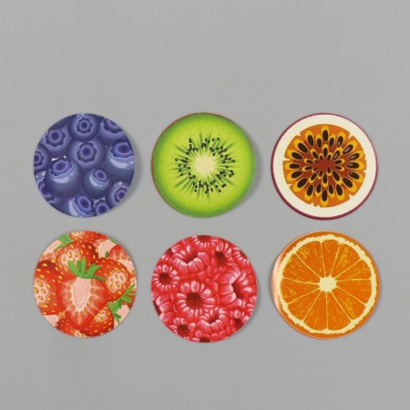 Stick Paper "Fruits and Berries" d = 2.5 cm 252 pcs in the roll-5