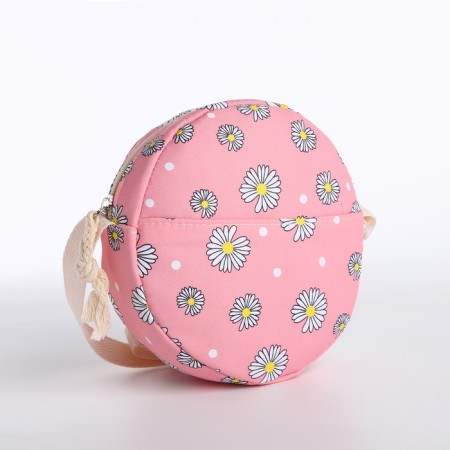 A backpack with a zipper, bag, cosmetic bag, pink color-8