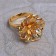 A set of rings for napkins, 6 pcs, with crystals