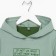 Sweatshirt for a boy, the color is gray-green, height is 104 cm