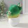 Growing gift Eco -Zhizhivchik "Cactus in a pot" White