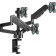 Black Black 13 "-32" Max.24kg Black Table and Slop V 102951