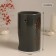 Aroma lamp ceramics "Focus for itself" gray with gold 7.2x7.2x11.6 cm