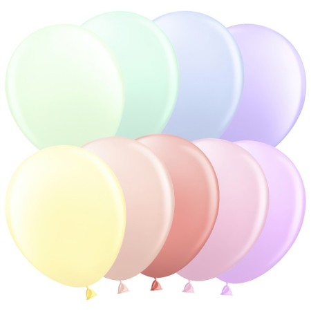 Shar Latex 10 ", Makaruns, set of 100 pcs., Mix