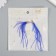 Decor for creativity Pen "Brush Ostrus" set 2 pcs blue 9x0.5 cm
