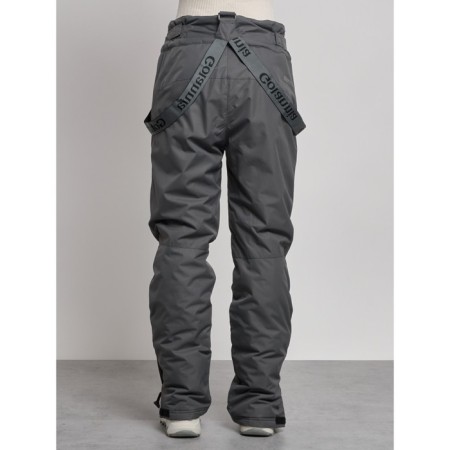 Semi -combinezone ski insulated female winter, size 44, color gray color-11