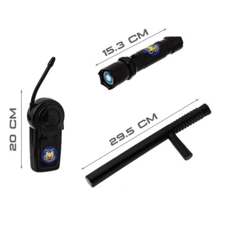Set of policeman "superhero", 7 items-4